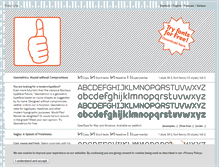 Tablet Screenshot of ilikefonts.com
